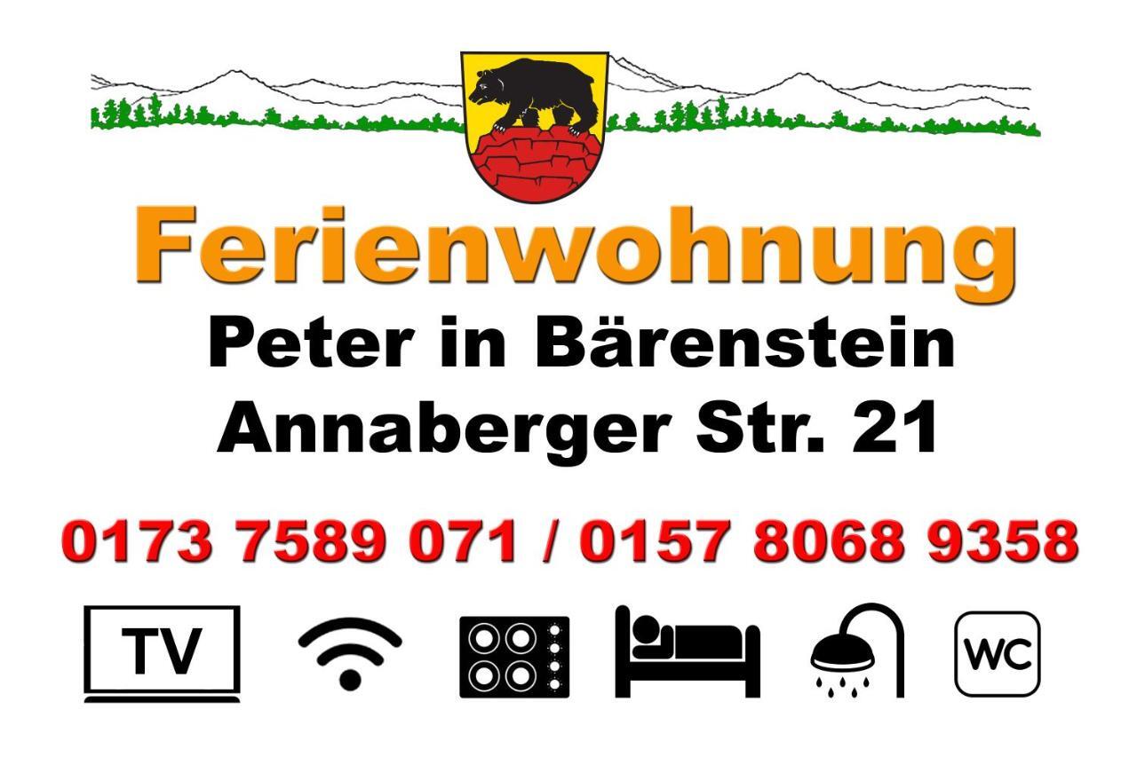 Kleine Fewo Peter In Baerenstein Extérieur photo